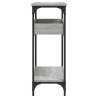 Console Table with Shelf - Grey Sonoma | 100x29x75cm