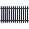 Fence Panel Anthracite 170.5x75 cm Powder-coated Steel Size 170.5 x 75 cm Quantity in Package 1 