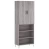 Highboard Grey Sonoma - Stylish Storage Solution | HipoMarket