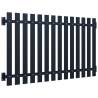 Anthracite Fence Panel 170.5x75 cm - Durable Steel Design