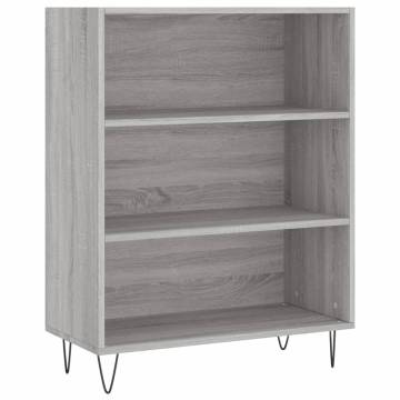 Highboard Grey Sonoma - Stylish Storage Solution | HipoMarket