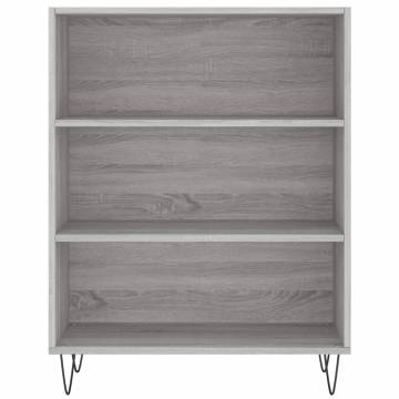 Highboard Grey Sonoma - Stylish Storage Solution | HipoMarket