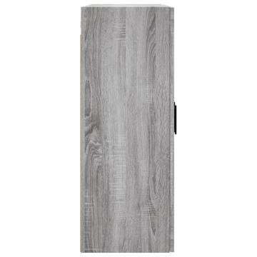 Wall Mounted Cabinets - 2 pcs Grey Sonoma Engineered Wood