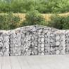 Arched Gabion Baskets 10 pcs 400x50x100/120 cm Galvanised Iron Size 400 x 50 x 100/120 cm Quantity in Package 10 