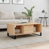 Coffee Table Sonoma Oak 90x50x36.5 cm Engineered Wood Colour sonoma oak Quantity in Package 1 