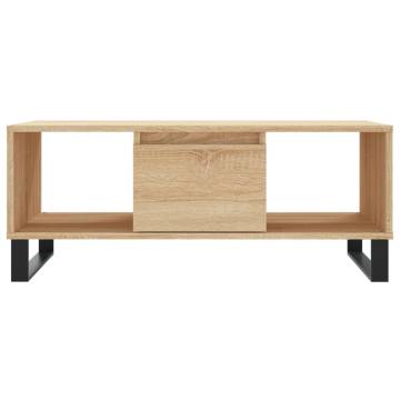 Sonoma Oak Coffee Table - Stylish & Durable - Hipomarket