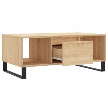 Sonoma Oak Coffee Table - Stylish & Durable - Hipomarket