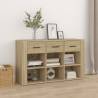 Sideboard Sonoma Oak 100x30x59.5 cm Engineered Wood Colour sonoma oak Quantity in Package 1 