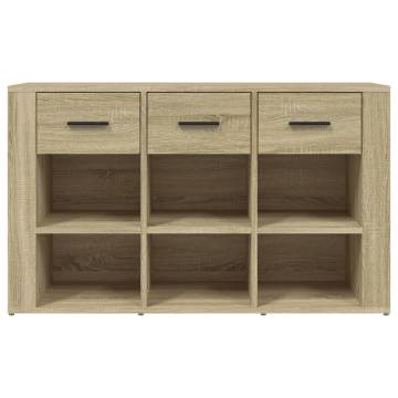 Sideboard Sonoma Oak 100x30x59.5 cm | Stylish Storage Solution