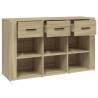 Sideboard Sonoma Oak 100x30x59.5 cm | Stylish Storage Solution