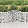 Arched Gabion Baskets 13 pcs 300x30x100/120 cm Galvanised Iron Size 300 x 30 x 100/120 cm Quantity in Package 13 