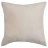 Cushion Covers Set - 4 pcs 40x40 cm Faux Suede Beige