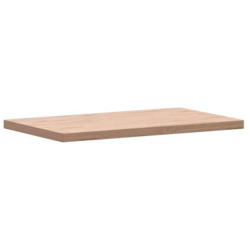 Solid Wood Beech Table Top 100x60 cm | Hipomarket UK