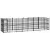 Outdoor Dog Kennel Steel 14.75 m² Size 768 x 192 x 200 cm Quantity in Package 1 With roof no 