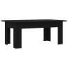 Stylish Black Coffee Table - 100x60 cm | Hipomarket