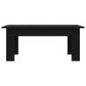 Stylish Black Coffee Table - 100x60 cm | Hipomarket