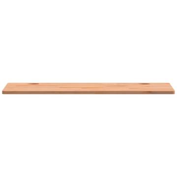 Solid Wood Beech Desk Top 80x40cm - Versatile & Durable