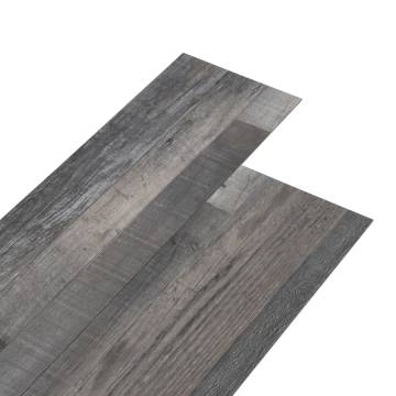 PVC Flooring Planks 4.46 m² - Self-adhesive Industrial Wood