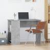 Desk Concrete Grey 100x55x75 Engineered Wood Colour concrete grey 