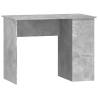 Concrete Grey Desk 100x55x75 - Modern Engineered Wood Design