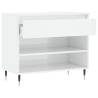 Shoe Cabinet High Gloss White - Elegant Storage Solution