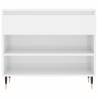 Shoe Cabinet High Gloss White - Elegant Storage Solution