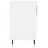 Shoe Cabinet High Gloss White - Elegant Storage Solution