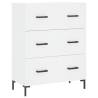 Elegant Highboard White 69.5x34x180 cm | HipoMarket