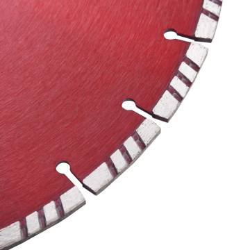 Diamond Cutting Disc with Turbo Steel 350 mm - High Performance