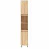 3 Piece Bathroom Cabinet Set Sonoma Oak - Stylish & Durable