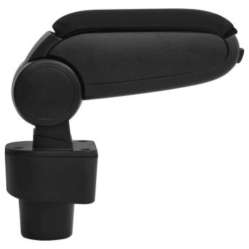 Car Armrest Black 13x32x(32.5-49) cm ABS - Hipomarket UK