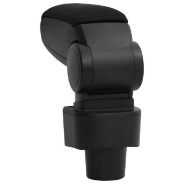 Car Armrest Black 13x32x(32.5-49) cm ABS - Hipomarket UK