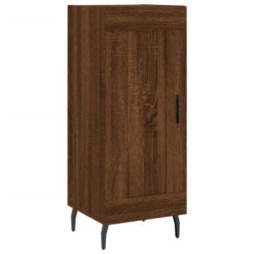 Highboard Brown Oak - Stylish Engineered Wood Cabinet | HipoMarket