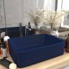 Luxury Wash Basin Matt Dark Blue 41x30x12 cm Ceramic Colour matte dark blue 