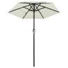 3-Tier Parasol with Aluminium Pole - Sand 2 m | Hipo Market