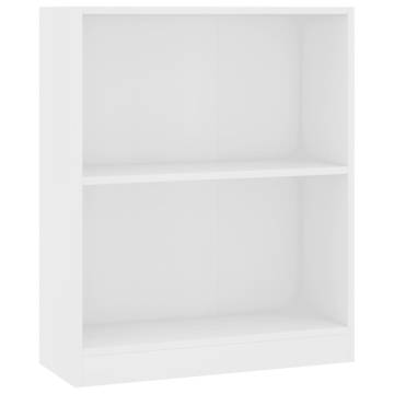 Bookshelf White 60x24x76 cm - Stylish & Functional Storage