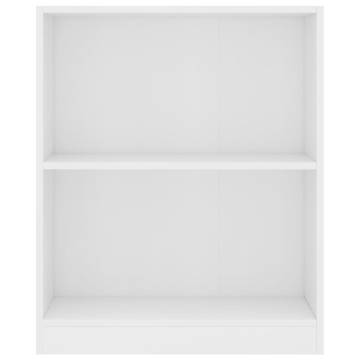 Bookshelf White 60x24x76 cm - Stylish & Functional Storage