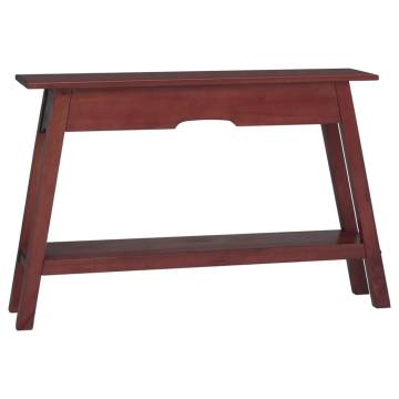 Console Table Brown 110x30x75 cm - Solid Mahogany Wood | HipoMarket