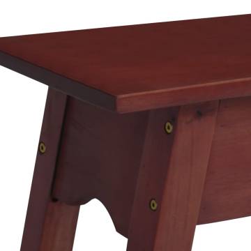 Console Table Brown 110x30x75 cm - Solid Mahogany Wood | HipoMarket