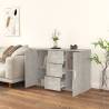 Concrete Grey Sideboard - Stylish Storage Solution | HiPoMarket