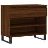 Elegant Brown Oak Shoe Cabinet - 70x36x60 cm | HipoMarket