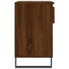 Elegant Brown Oak Shoe Cabinet - 70x36x60 cm | HipoMarket