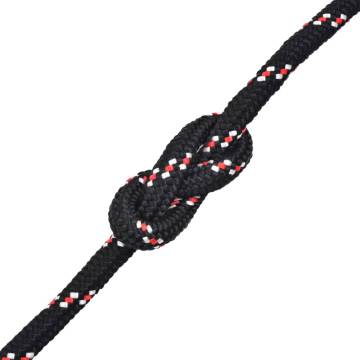 Marine Rope Polypropylene 8 mm 500 m Black | HipoMarket