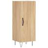 Stylish Highboard Sonoma Oak - 34.5x34x180 cm | HipoMarket