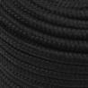 Boat Rope Full Black 14mm 25m Polypropylene - Durable & Versatile