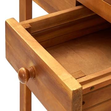 Garden Kitchen Trolley - Solid Acacia Wood | Hipomarket UK