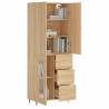 Highboard Sonoma Oak - Stylish Storage Solution | HipoMarket