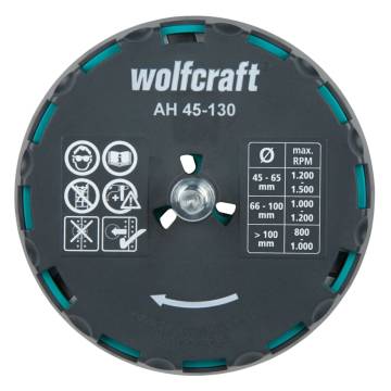 Wolfcraft Adjustable Hole Saw AH 45-130 | Metal Cutting Tool