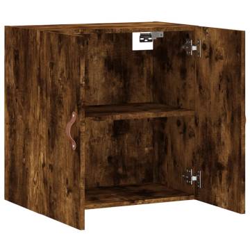 Wall Cabinet Smoked Oak - Stylish & Practical Storage Solution