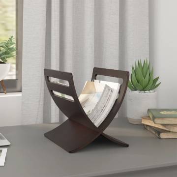 Buy Wooden Magazine Rack - Floor Standing in Brown | HipoMarket